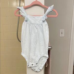 Carter's Light Blue Ruffled One Piece